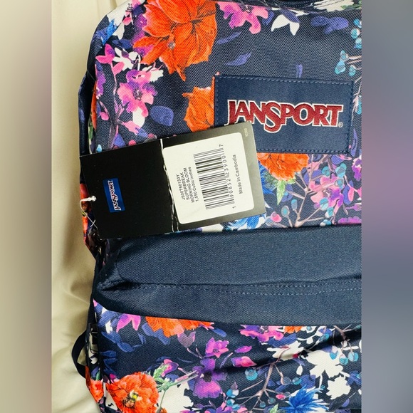 JanSport SuperBreak Morning Bloom Floral Backpack - NWT main image 7